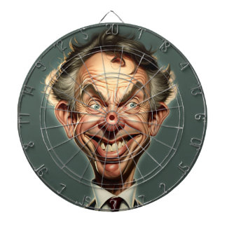 Tony Blair Dartboard Dartscheibe