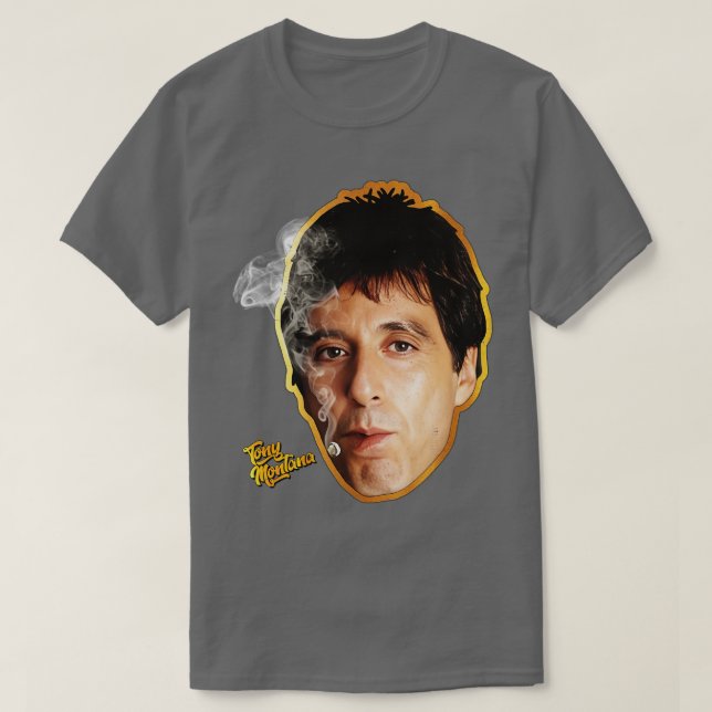 TONY MONTANA GOLD T-Shirt (Design vorne)