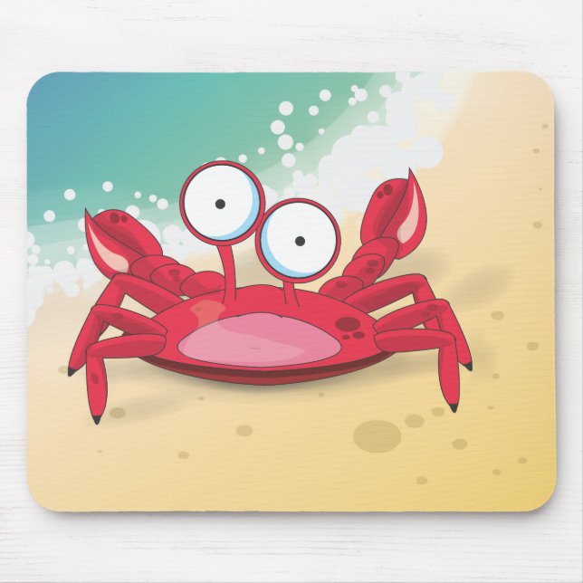 Tony the Crab Mousepad (Vorne)