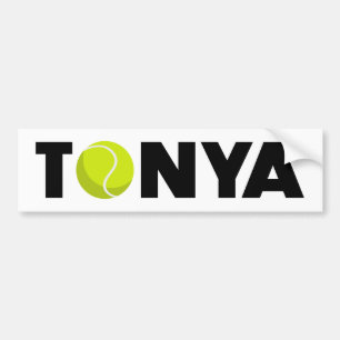 Tonya Tennis Autoaufkleber