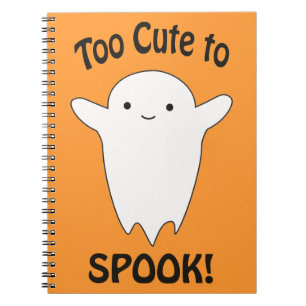 Too cute To Spook - Ghost Notizblock