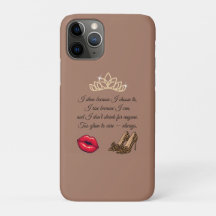 Too Glam To Care – Chic Quote