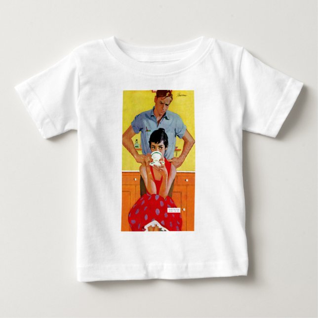 Too Late to Make Up Baby T-shirt (Vorderseite)