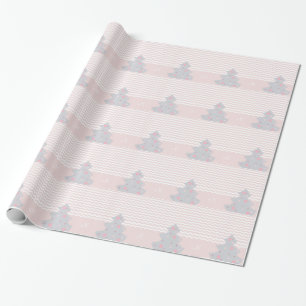 Toodles Holiday Monogram Wrapping Paper Geschenkpapier
