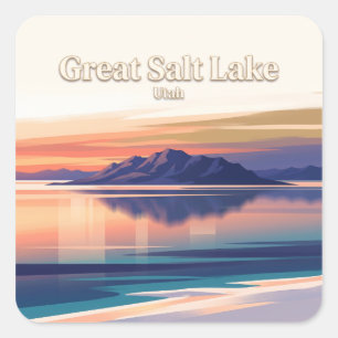 Tooele Utah Geschenk Quadratischer Aufkleber