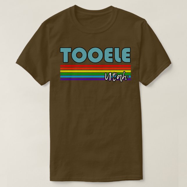 Tooele Utah Pride Tooele LGBT Geschenk LGBTQ Unter T-Shirt (Design vorne)