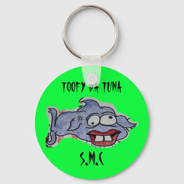TOOFY DA TUNA, S.M.C SCHLÜSSELANHÄNGER (Vorderseite)