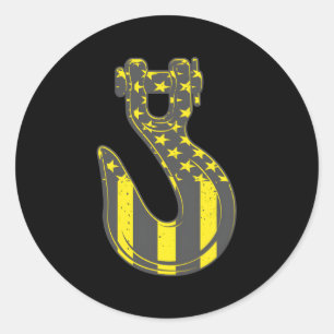 Took Hook Runder Aufkleber