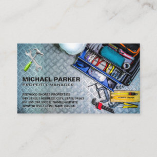 Toolbox   Stahlmetalltabelle Visitenkarte