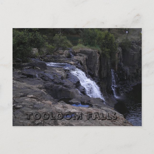 Tooloom Falls Postkarte (Vorderseite)