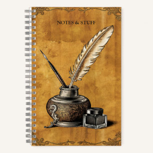 Tools für antikes Schreiben Notizbuch