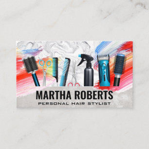 Tools für Haarstifte Artistic Water Brush Visitenkarte