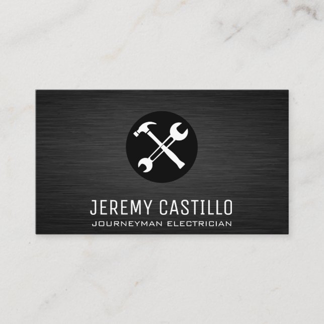 Tools | Hardwarebau Visitenkarte (Vorderseite)