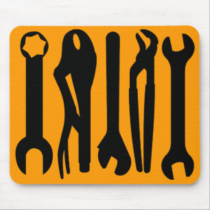 Tools - Orange FF900 Mousepad