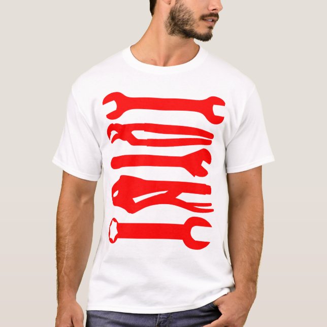 Tools - Rot T-Shirt (Vorderseite)