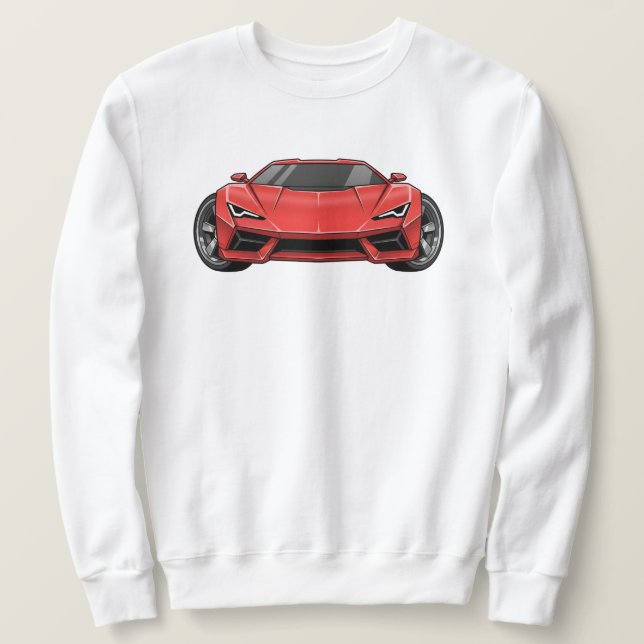 Toon-Autostil Sweatshirt (Design vorne)