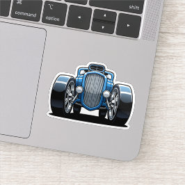 Toon Hotrod Kunst Aufkleber