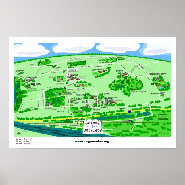 Toon of Longmeadow Poster (16.5x11" aktualisiert 2 (Vorne)