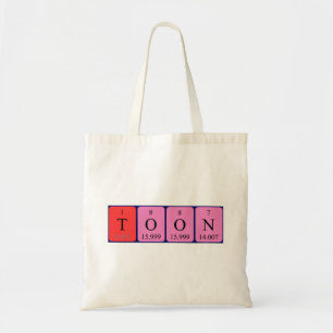 Toon Periodenname Totbeutel Tragetasche