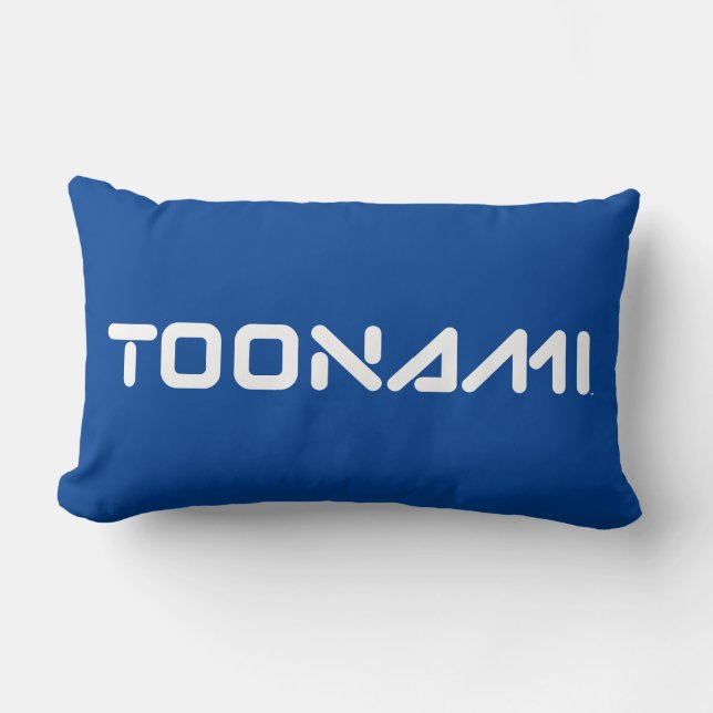 Toonami Digital-Schriftart-Logo Lendenkissen (Vorderseite)