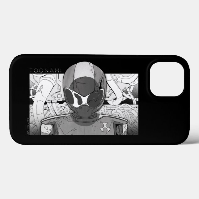 Toonami TOM 5 Countdown-Comic-Stoßfänger Case-Mate iPhone Hülle (Rückseite (Horizontal))