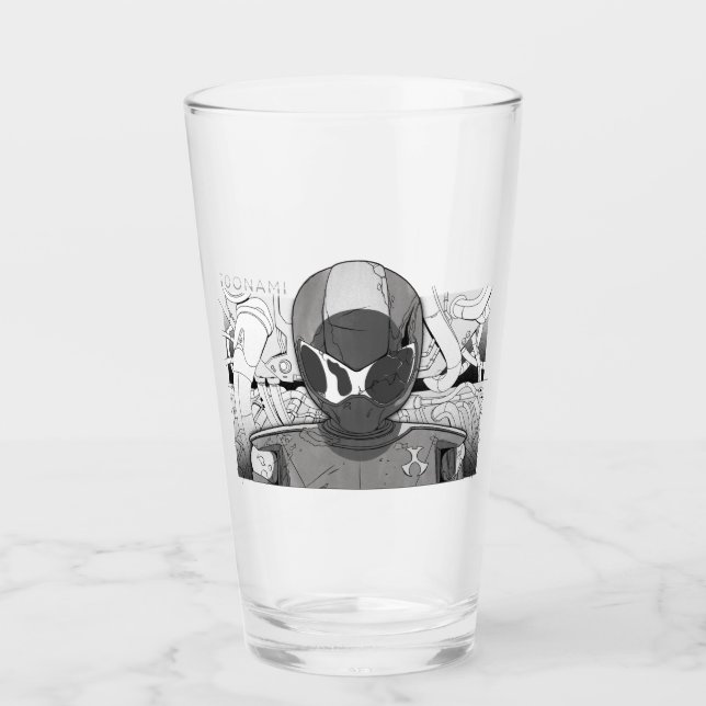 Toonami TOM 5 Countdown-Comic-Stoßfänger Glas (Vorderseite)