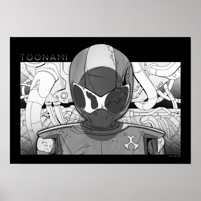 Toonami TOM 5 Countdown-Comic-Stoßfänger Poster (Vorne)