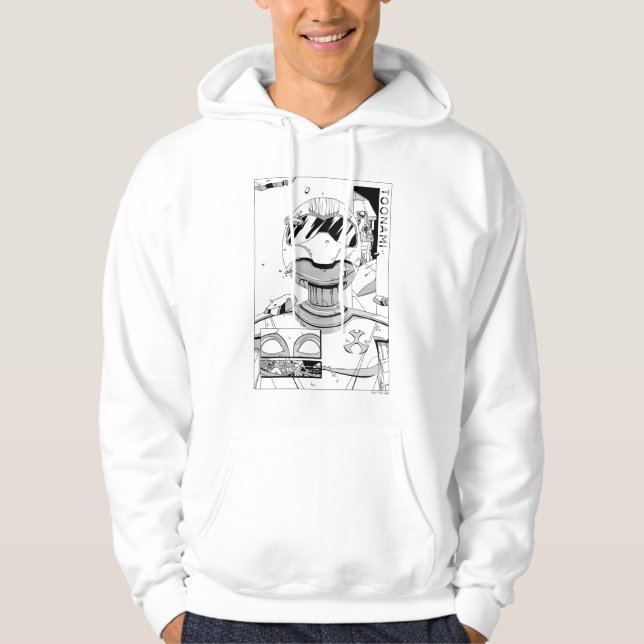 Toonami TOM 5 & SARA Comic Style Bumper Hoodie (Vorderseite)