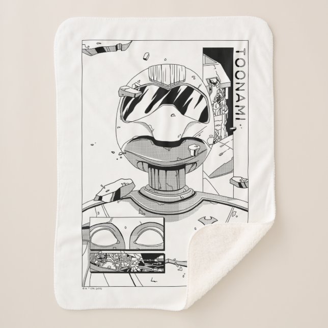 Toonami TOM 5 & SARA Comic Style Bumper Sherpadecke (Vorderseite)