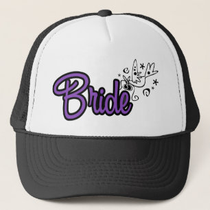 ToonDoveBridePurp Truckerkappe