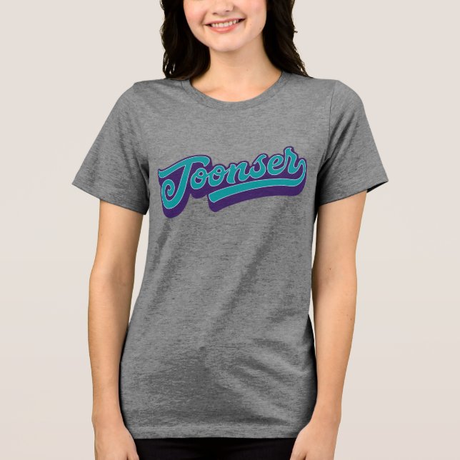 Toonser, Doridialekt Tri-Blend Shirt (Vorderseite)
