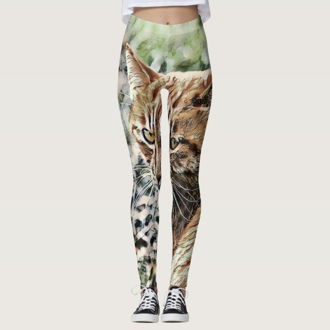 Toony Cat Leggings (Vorderseite)