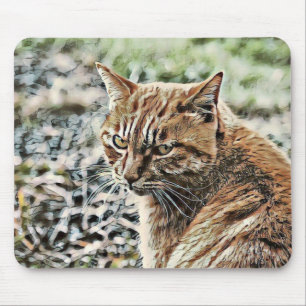 Toony Cat Mousepad