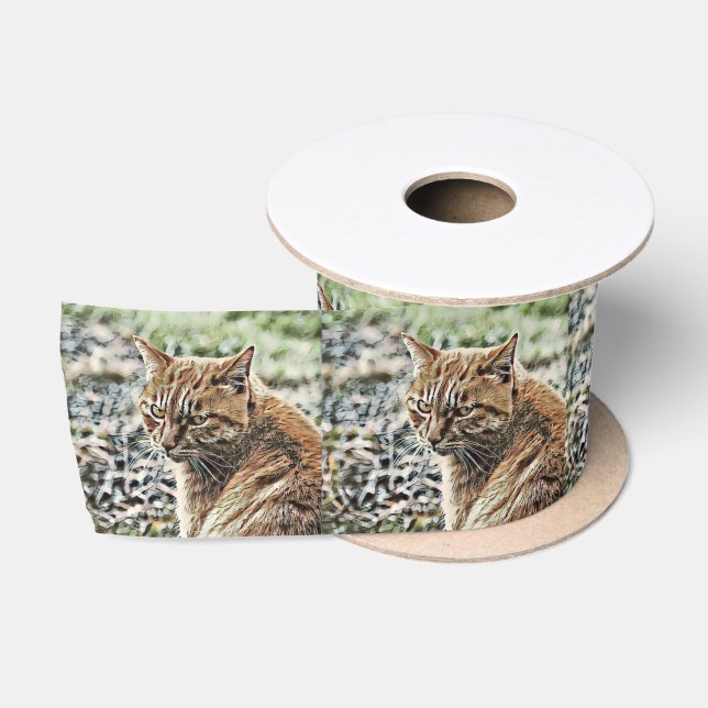 Toony Cat Satinband (Spule)