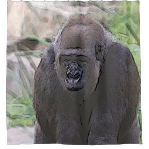 Toony Gorilla Duschvorhang