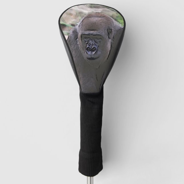 Toony Gorilla Golf Headcover (Vorderseite)