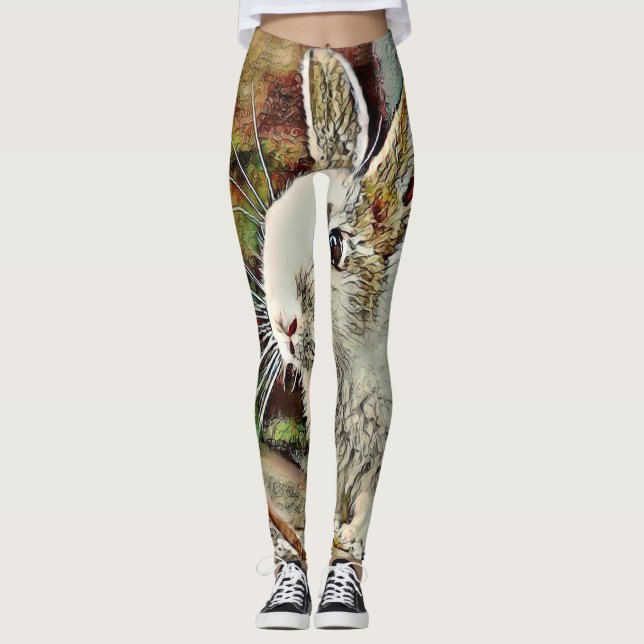 toony Häschen Leggings (Vorderseite)