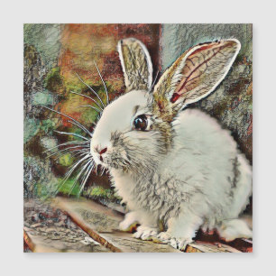 Toony-Hase Magnetkarte