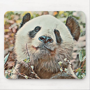 Toony Panda Mousepad