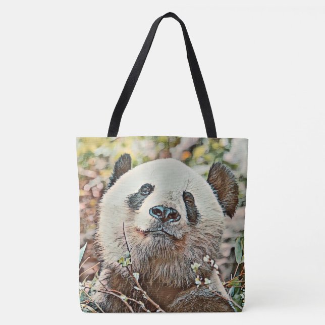 Toony Panda Tasche (Vorderseite)