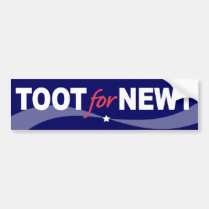 TOOT für Newt Gingrich 2012 Autoaufkleber