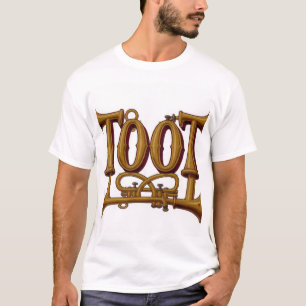 TOOT Messingtypografie aus Messing T-Shirt