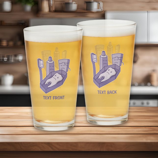 Tooth-Beerdigung Glas (Von Creator hochgeladen)