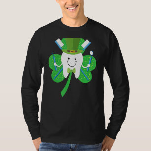 Tooth C Irish Dentist St Patricks Day Leprechaun T-Shirt