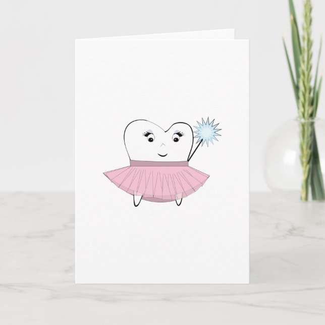 Tooth Fairy Karte (Vorderseite)