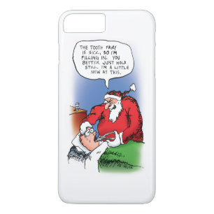 Tooth Fairy Santa Funny Weihnachts-Cartoon Case-Mate iPhone Hülle