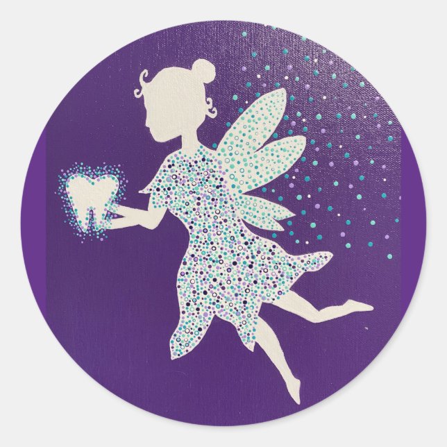 Tooth Fairy Sticker (Vorderseite)