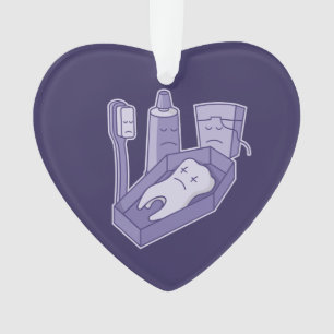 Tooth Funeral Ornament