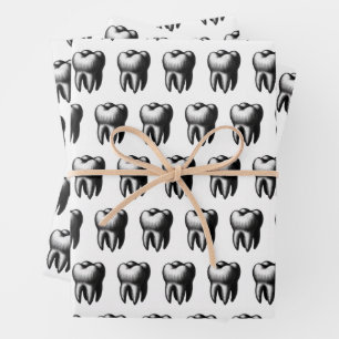 Tooth Geschenkpapier Set