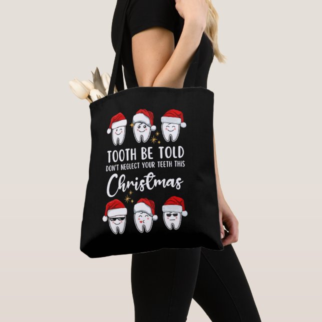 TOOTH WERDEN TOLD Dental Christmas Floss Falloophy Tasche (Von Nahem)
